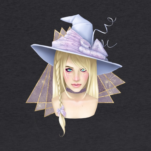 Periwinkle Witch by CatAstropheBoxes